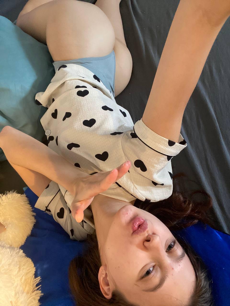 A cozy shot with Your princess — straight from Nanjing